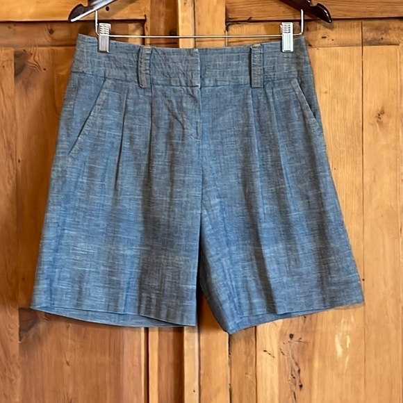Trina Turk Blue cotton Dress  Shorts Sz. 2 - Picture 2 of 16